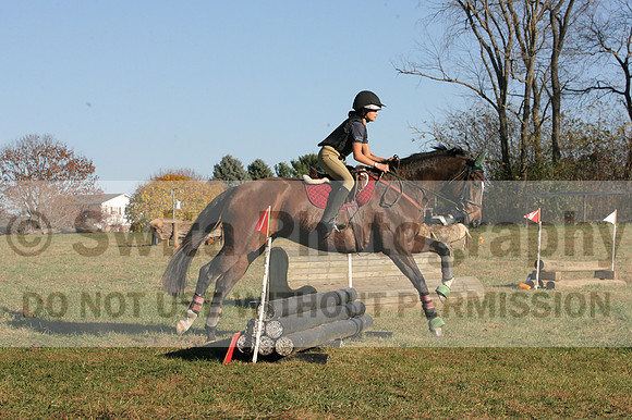 Kate Childers on Swift Justice, Advanced Green Horse Trials Junior A