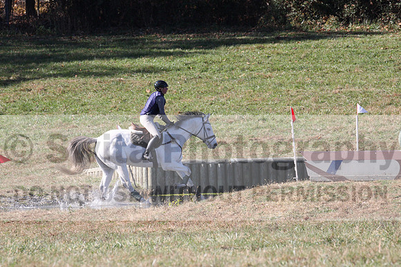 Jennifer Cobb on Snowbird, Beginner Novice Horse Trials Senior A