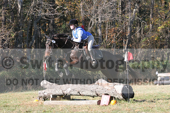 Sydney Whetstone on Covergirl, Beginner Novice Horse Trials Junior B