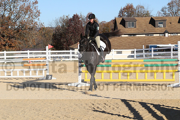 Emily Beshear on Knight Hill, Prelim Combined Test