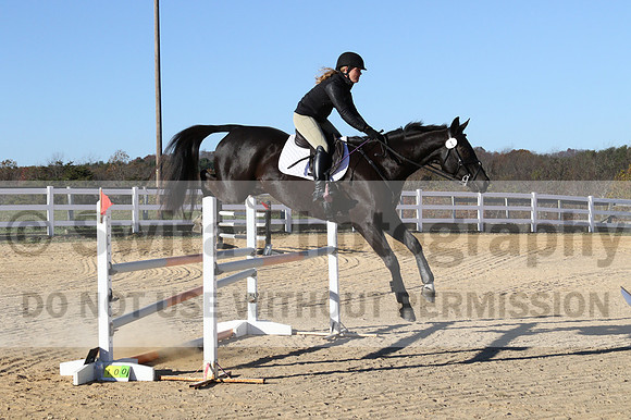 Emily Beshear on Knight Hill, Prelim Combined Test