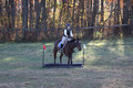 Caroline Morel on Lizzie, Green Horse Trials Junior