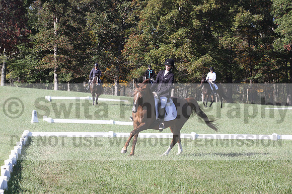 Maggie Proffitt on Wallstreet Melody, Novice Horse Trials Junior
