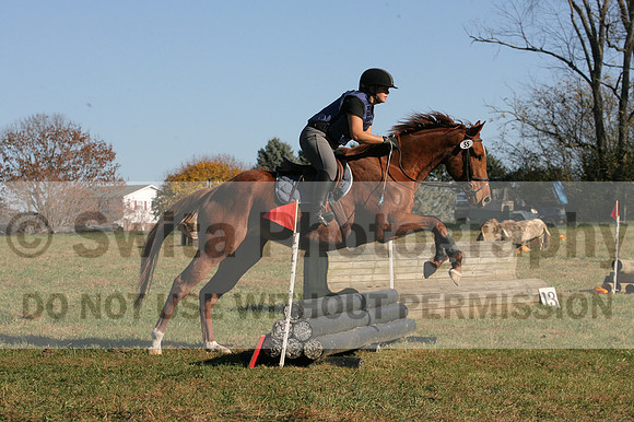 Austin Mikolin on Royal Intrigue, Advanced Green Horse Trials Senior B