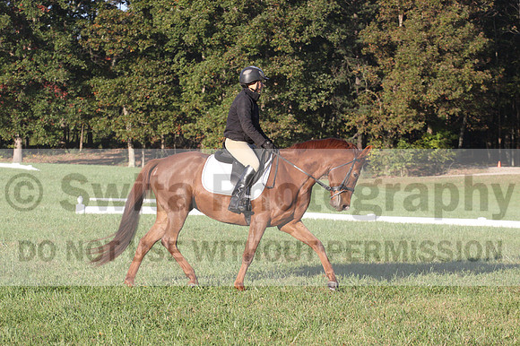 Jenny Rosner on Abbey Moon, Training Horse Trials