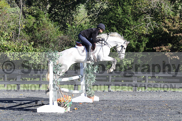 Liz Riley on Ice Storm, Novice HT