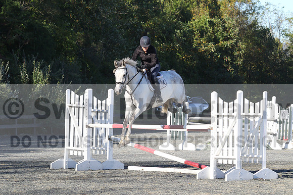 Liz Riley on Ice Storm, Novice HT