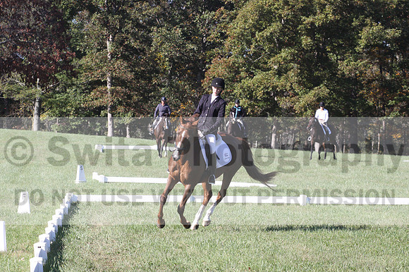 Maggie Proffitt on Wallstreet Melody, Novice Horse Trials Junior