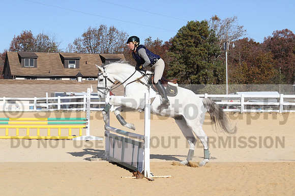 Jennifer Cobb on Snowbird, Beginner Novice Horse Trials Senior A