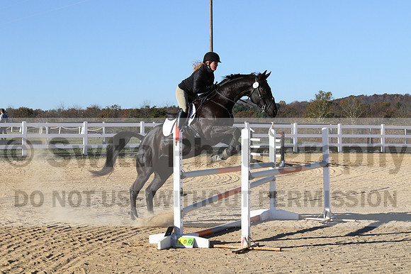 Emily Beshear on Knight Hill, Prelim Combined Test