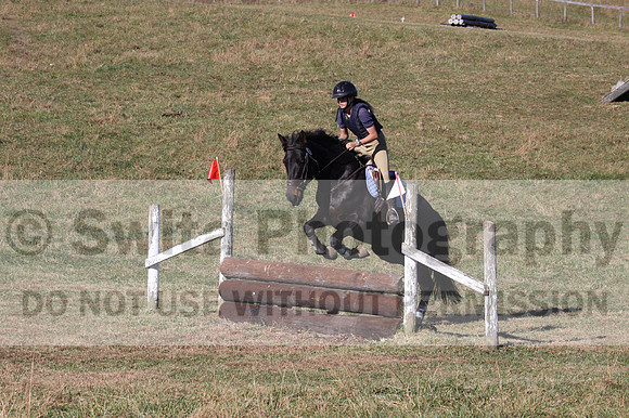 Leah Childers on Priscilla, Beginner Novice Horse Trials Junior B