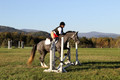 Elizabeth Brown on BallyGrace Encore, Green Horse Trials