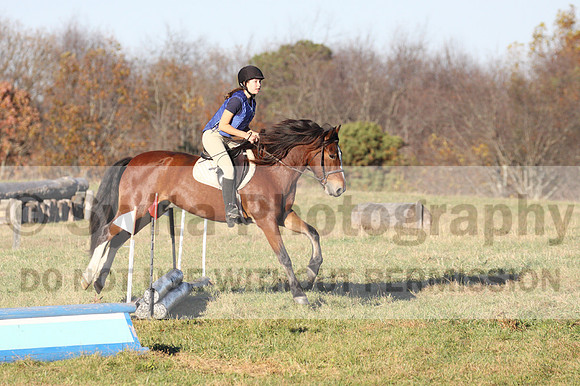 Molli Heisler on Rebel, Green Horse Trials Junior
