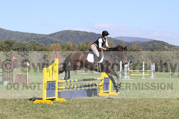 Katelyn Houston on Candela, Novice Horse Trials Junior