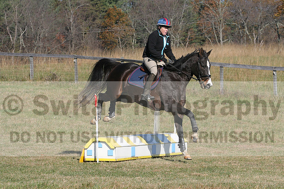 Mimi Combs on Aristocrat, Beginner Novice Horse Trials Senior A
