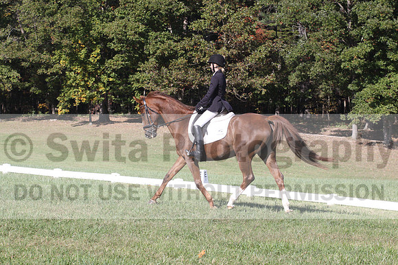 Maggie Proffitt on Wallstreet Melody, Novice Horse Trials Junior