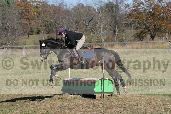 Mimi Combs on Aristocrat, Beginner Novice Horse Trials Senior A