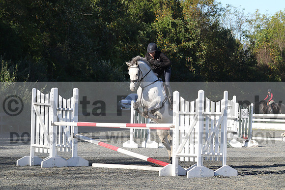 Liz Riley on Ice Storm, Novice HT