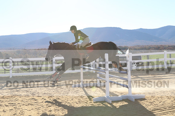 Melissa Kenny on F.O. Calculated Risk, Training Horse Trials