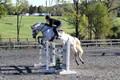 Liz Riley on Ice Storm, Novice HT