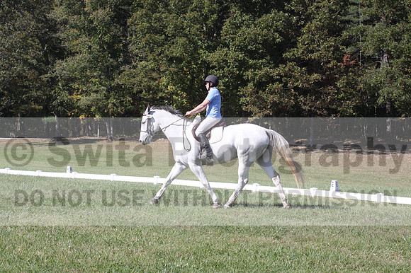 Louise Carelsen on Penny, Beginner Novice Horse Trials Senior B