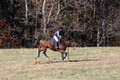 Wyatt Wilkerson on Troublemaker, Beginner Novice Horse Trials Junior A