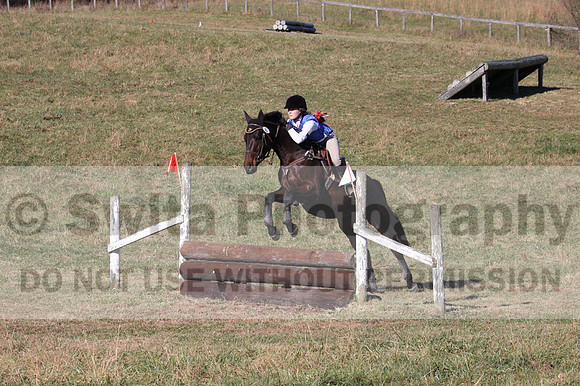 Sydney Whetstone on Covergirl, Beginner Novice Horse Trials Junior B