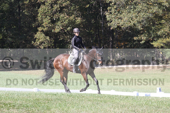 Brooke Bayley on Unbroken, Beginner Novice Horse Trials Senior A