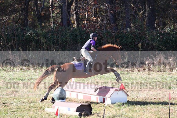 Riley McNaron on Ben Jammin', Beginner Novice Horse Trials Junior B