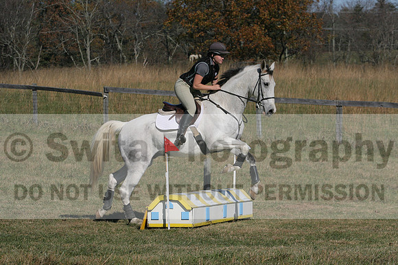 Tori Nuckols on Grey Dragon, Beginner Novice Horse Trials Senior A