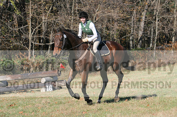 Anne Meyer on Rapidity, Beginner Novice Horse Trials Senior B