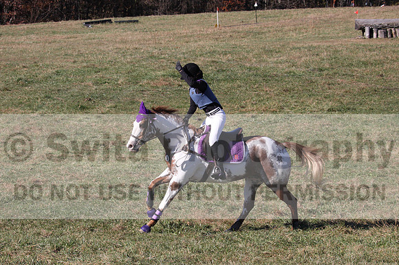 Holly Holbrook on Two Bet Chloe, Beginner Novice Horse Trials Junior A