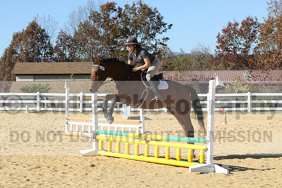 Tori Nuckols on Baron, Advanced Green Combined Test