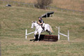Tori Nuckols on Grey Dragon, Beginner Novice Horse Trials Senior A