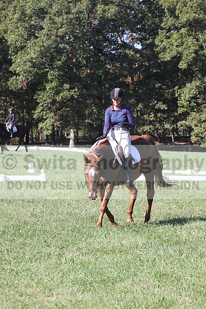Corrine Woods on Amber, Beginner Novice Horse Trials Senior A