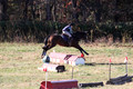 Wyatt Wilkerson on Troublemaker, Beginner Novice Horse Trials Junior A