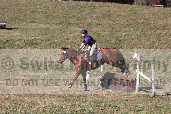 Riley McNaron on Ben Jammin', Beginner Novice Horse Trials Junior B