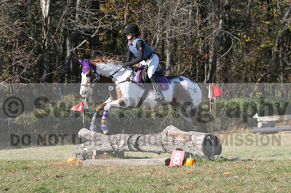Holly Holbrook on Two Bet Chloe, Beginner Novice Horse Trials Junior A