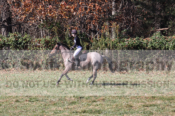 Alex Holliday on Partly Cloudy, Novice Horse Trials Junior