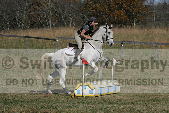 Tori Nuckols on Grey Dragon, Beginner Novice Horse Trials Senior A