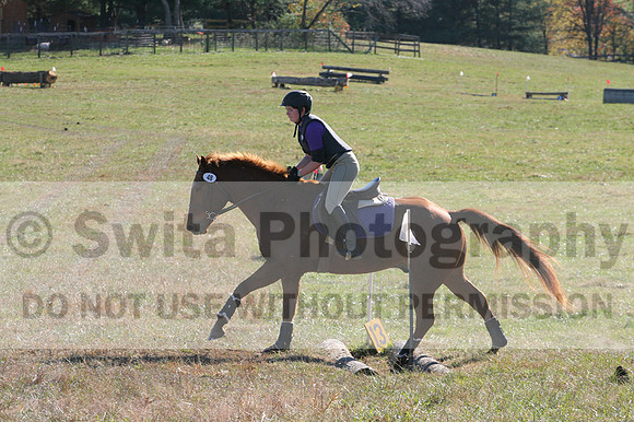 Riley McNaron on Ben Jammin', Beginner Novice Horse Trials Junior B