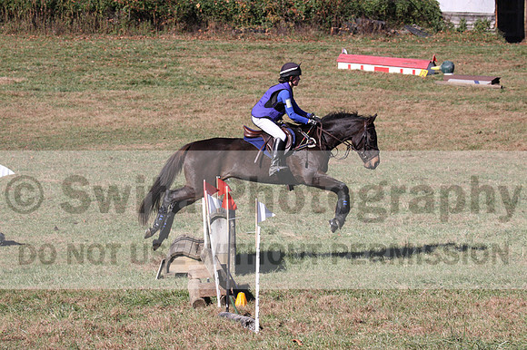 Abbey Stone on Indiana II, Novice Horse Trials Junior