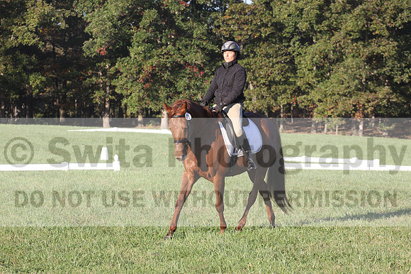 Jenny Rosner on Abbey Moon, Training Horse Trials