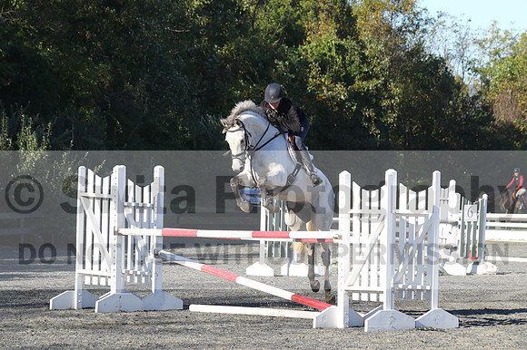 Liz Riley on Ice Storm, Novice HT