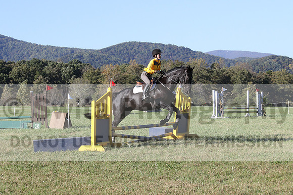 Madlen Lesesne on SBF Figaro, Advanced Green Horse Trials B