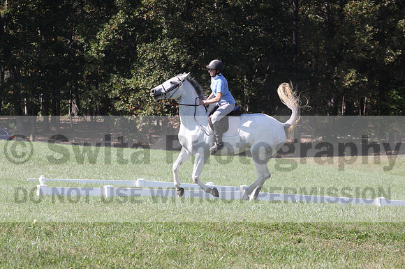 Louise Carelsen on Penny, Beginner Novice Horse Trials Senior B