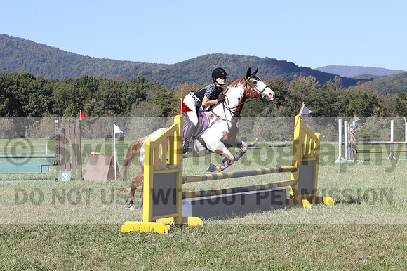 Holly Holbrook on Two Bet Chloe, Beginner Novice Horse Trials Junior A