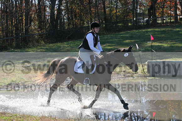 Kathleen Pimblett on Royal Grace, Advanced Green Combined Test