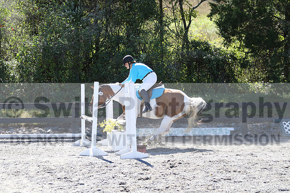 Natascha Schroll-McLaughlin on Play Girl, Beginner Novice Senior HT B