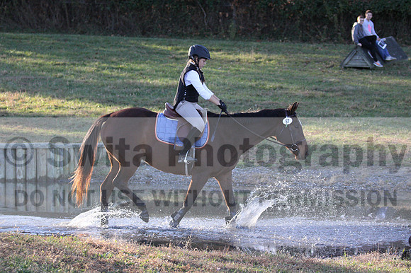 Caroline Morel on Lizzie, Green Horse Trials Junior